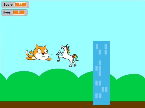 Flying Cat