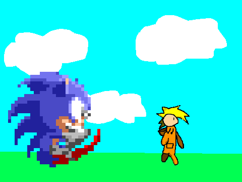 Add yourself running from GIANT ROLLING SINIC!