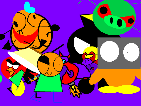 do the harlem shake rainbow version (add yourself) (badly drawn lucasbross added)
