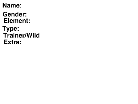 Pokemon RP Pokemon Sign Up Sheet remix