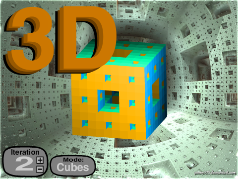 Epic 3D Sponge Fractal!