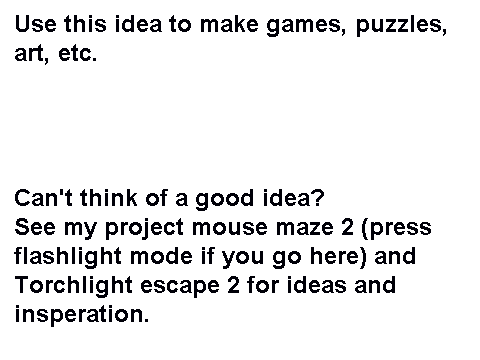 How to make a mouse flashlight
