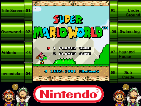 Super Mario World Nintendo Music
