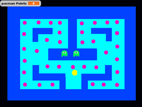 PacMan Maze game!!