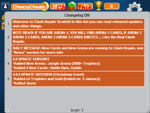 Mini Clash Royale 5.0 + CHEATS [Updated]