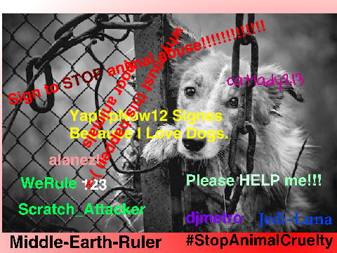 Sign to STOP ANIMAL ABUSE!!!!!!  remix remix remix