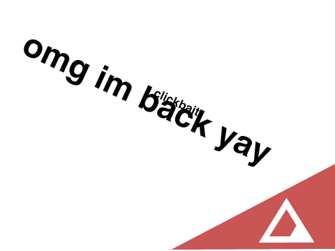 im backkkkkkkkkkkkkkkk yay