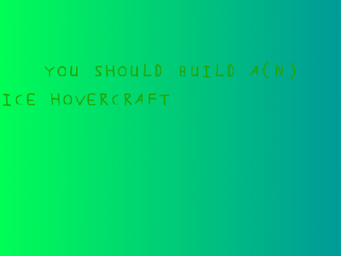 Minecraft Building Idea