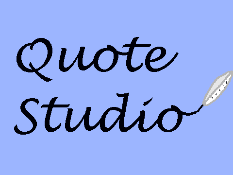 quote studio idea