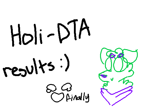 Holi-DTA RESULTS