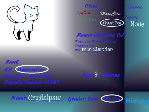 .:Warriors of the Silent Night RPG~Crystalpaw:.