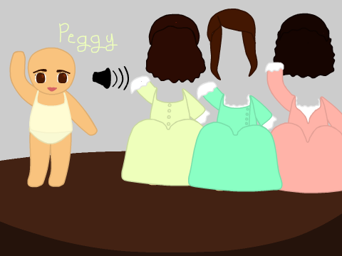 The Schuyler Sisters Dress Up