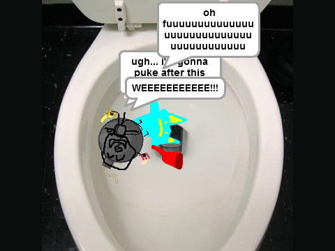 Add Yourself Getting Flushed Down a Toilet remix remix remix remix remix