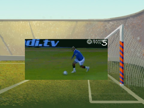Glichy soccer player gets hit by creeper (Troll) by creeper