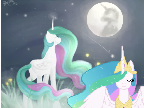 lullaby for a princess-celestia