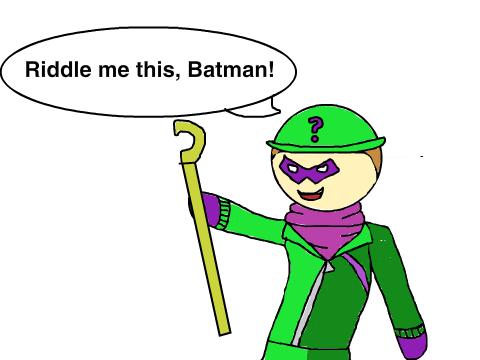 The Riddler vector art
