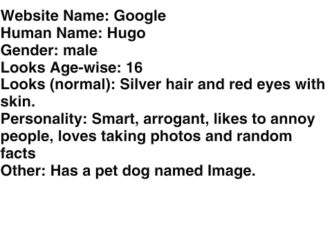 Websites as Humans BIOs remix