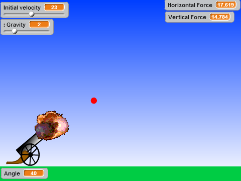 Cannon Ball Gravity