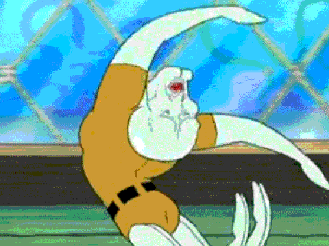 Squidward falls while I play fitting music![1]