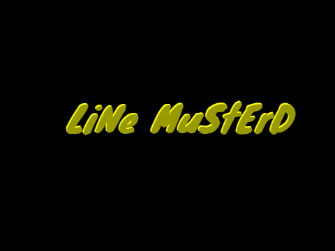 Line Musterd (unfinished)
