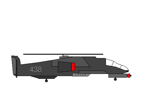 Futuristic Heli Sprite for DG GAMES