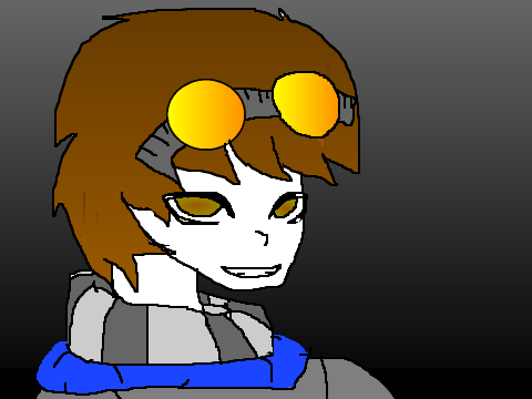 Ticci Toby drawing...