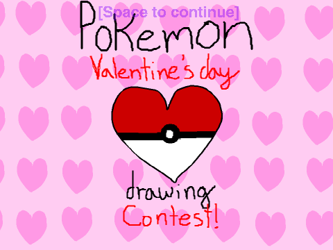Valentine's Day Pokemon Drawing Contest (CLOSED)