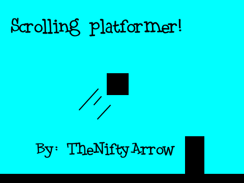 Scrolling Platformer!