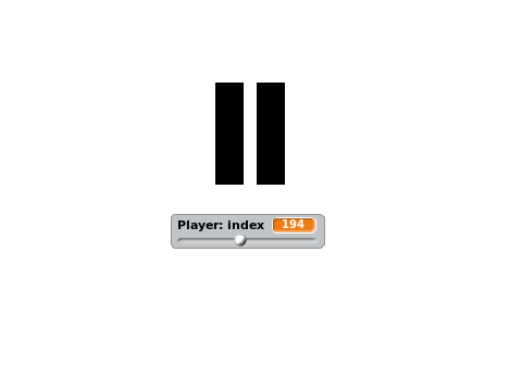 Music player with Play/Pause and Seek