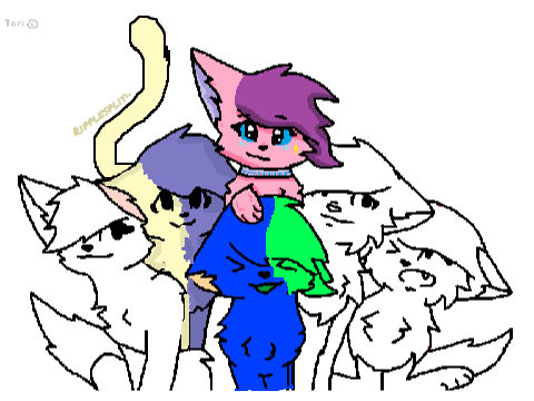 Add Your Fursona to the Group Photo remix remix