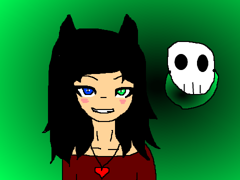 me and my monster (me behind the mask)