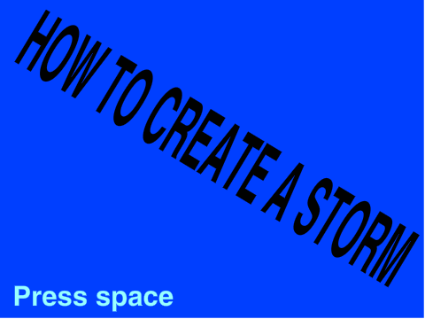 Real spell |How to create a storm