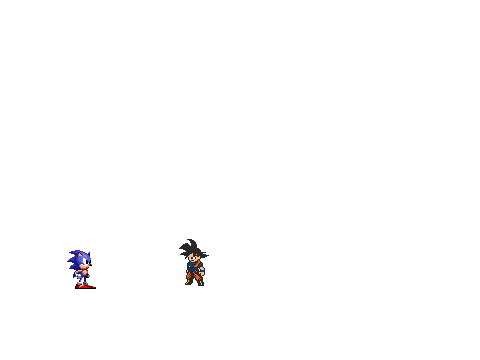 sonic and goku