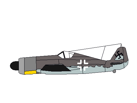 Focke Wulf 190 Sprite for MilitairyDudes