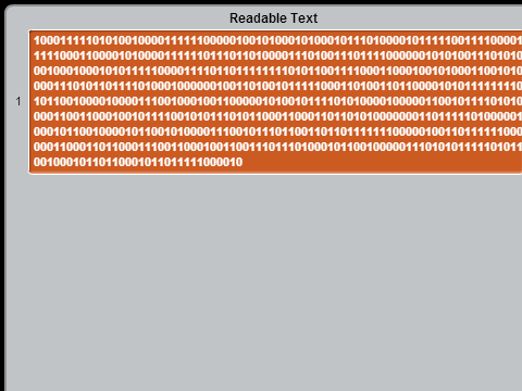 Compass to Binary