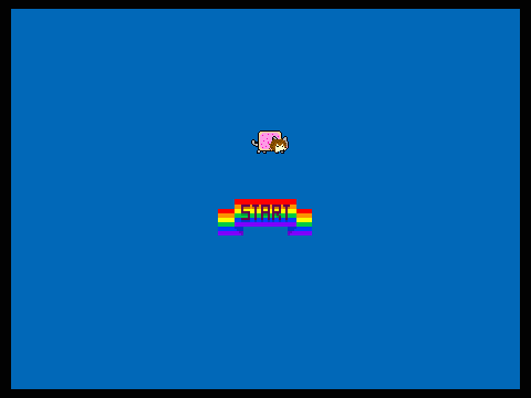 Flappy Nyan Cat! With HEDGEHOG!!!!