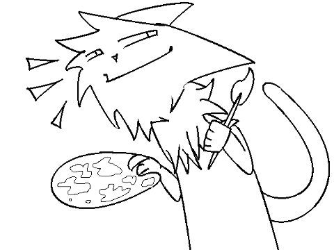 CC~ PROUD CAT ARTIST