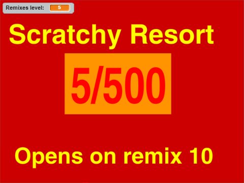 Scratchy Resort (5/500) 