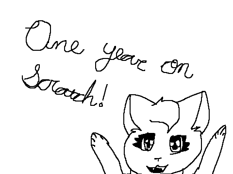 Celebrating a year on Scratch!!!