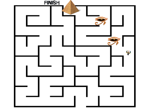 Egypt Maze Game BLANK DAY 3