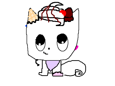 Ice Cream Cat!