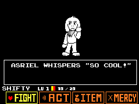 StoryShift Asriel Fight hard mode