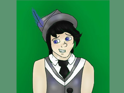 back on scratch (drawing of new OC)