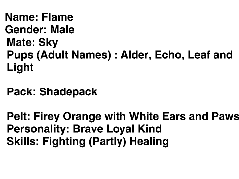 Wolf Pack Rp OC