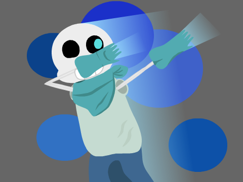 [SpeedPaint] Dabbing Sans!