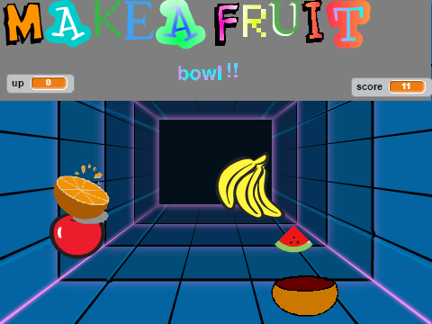 make a fruit bowl!!!