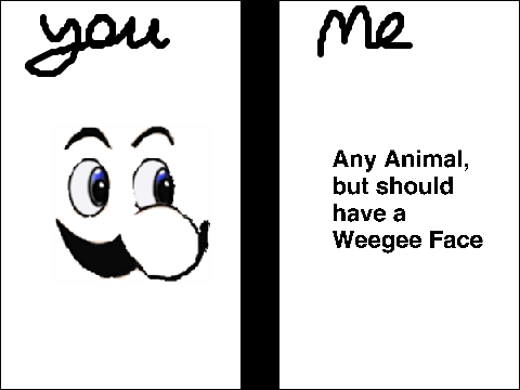 Give me a character and I'll draw 'em remix