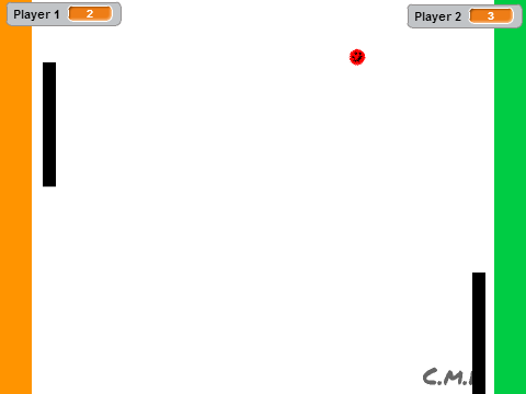 Ping pong game.