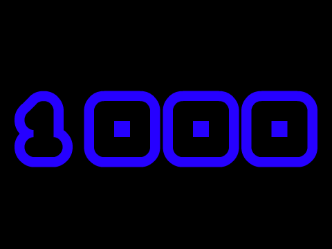 1000 Followers!!