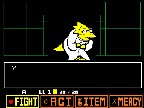 Undertale Alphys NEO Fight V.1.1 Colored